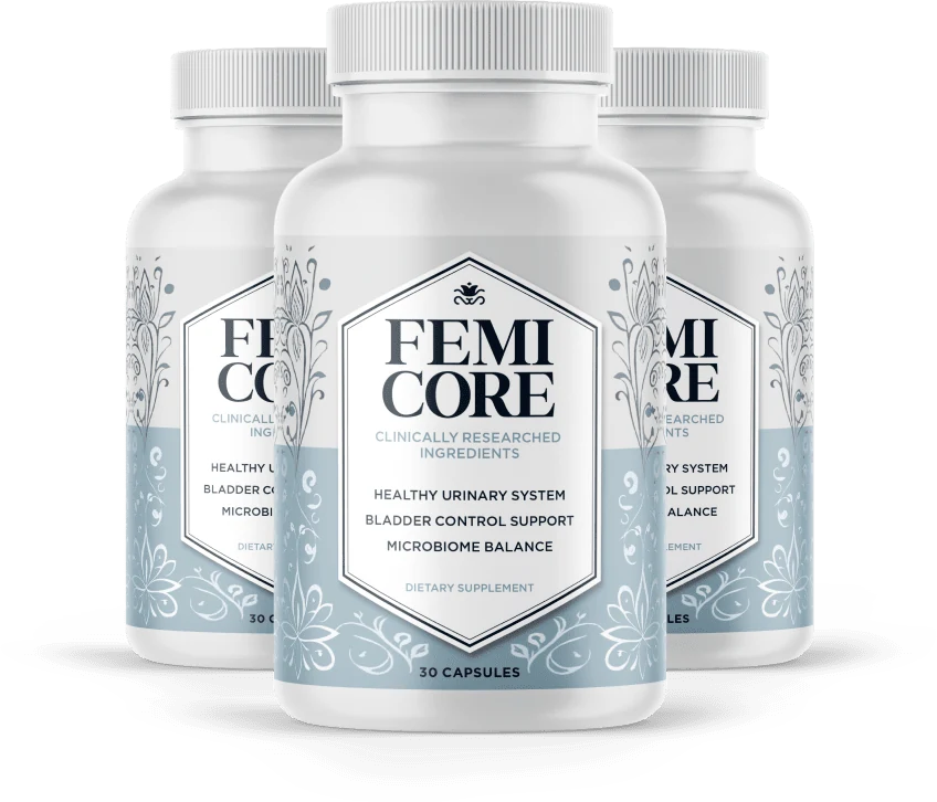 Three bottle FemiCore package
